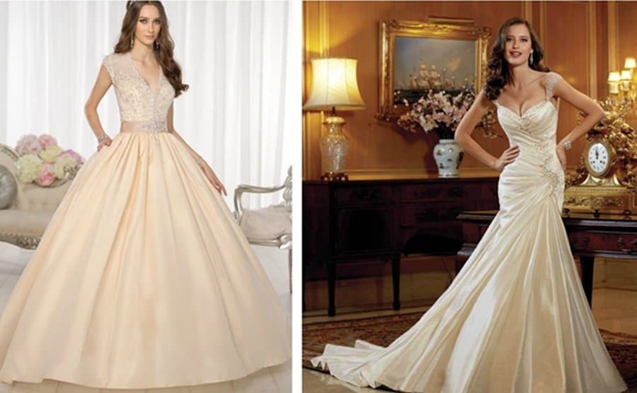 Qué tonalidad de blanco escogerás para tu vestido de novia? - INbodas