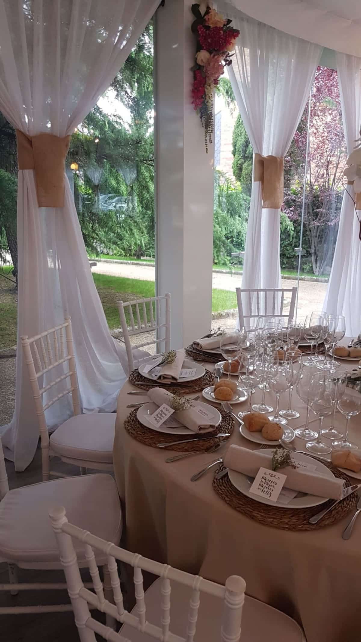 decoración mesas bodas