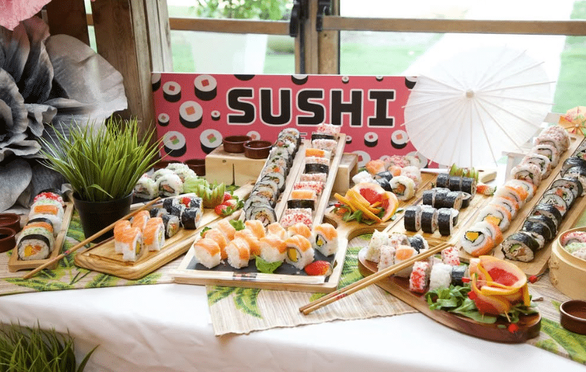 Consejos clave para organizar una boda multicultural 2 sushi corner
